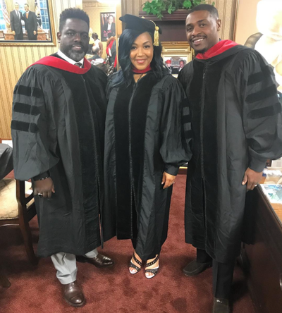 Erica Campbell, Her Husband and Her Brother-In-Law Received Honorary Doctorate Degrees